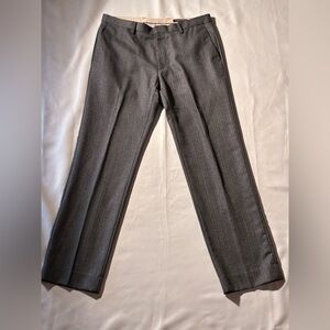 Banana republic gray wool dress pants 33x32